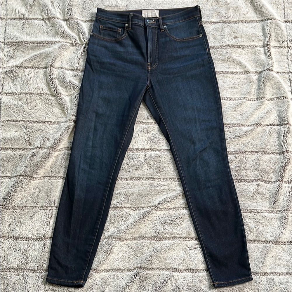 Everlane Blue Skinny Jeans